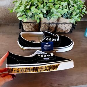 Vans Era 95 Cheetah Print Sole Trainers Sneaker Anaheim NEW